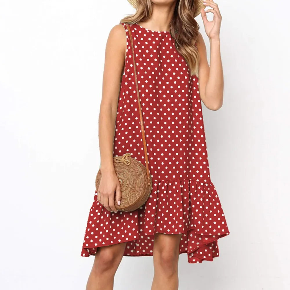 TARYN - Summery chiffon dress