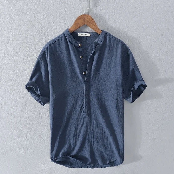 Nico - New Short Sleeve Linen Shirt For Men