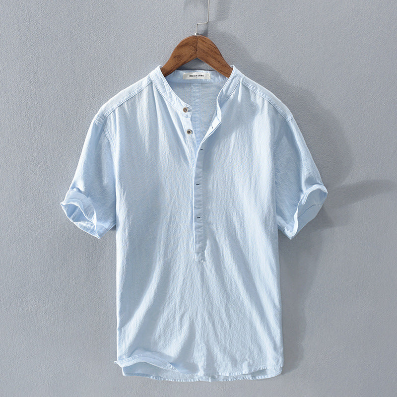 MAX | COTTON AND LINEN SUMMER SHIRT