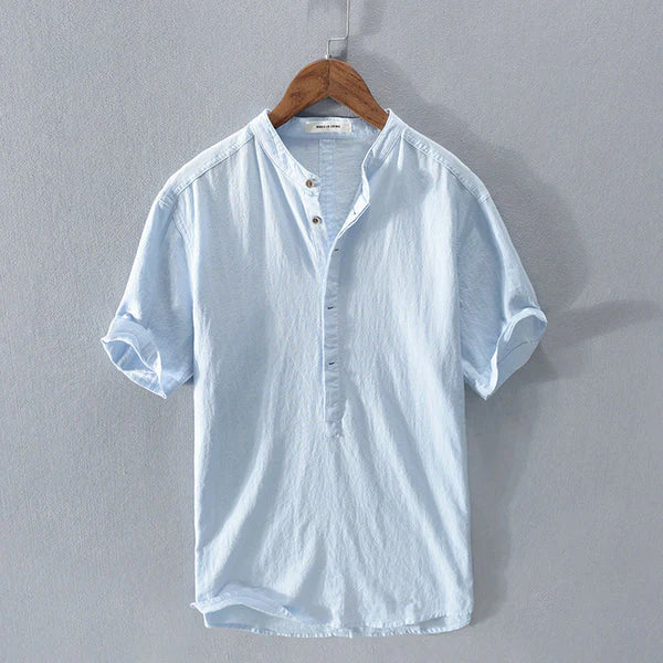 Tyler – cotton and linen summer shirt