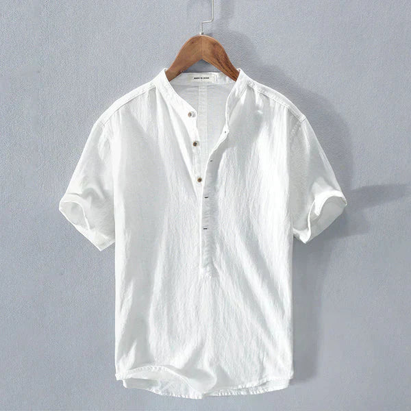 Tyler – cotton and linen summer shirt