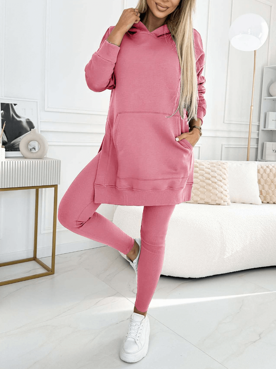 Nivienne | Elegant hoodie and legging set