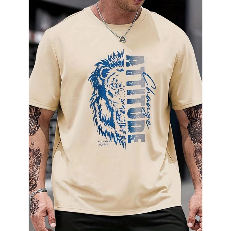 Men's Printed Short Sleeve T-shirt 65181612L