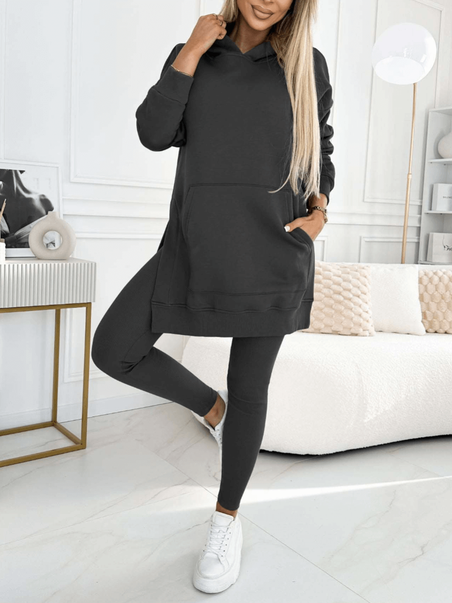 Nivienne | Elegant hoodie and legging set