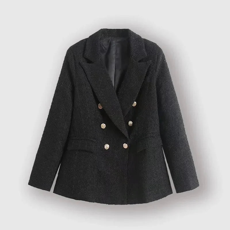 Tailored  tweed blazer for women