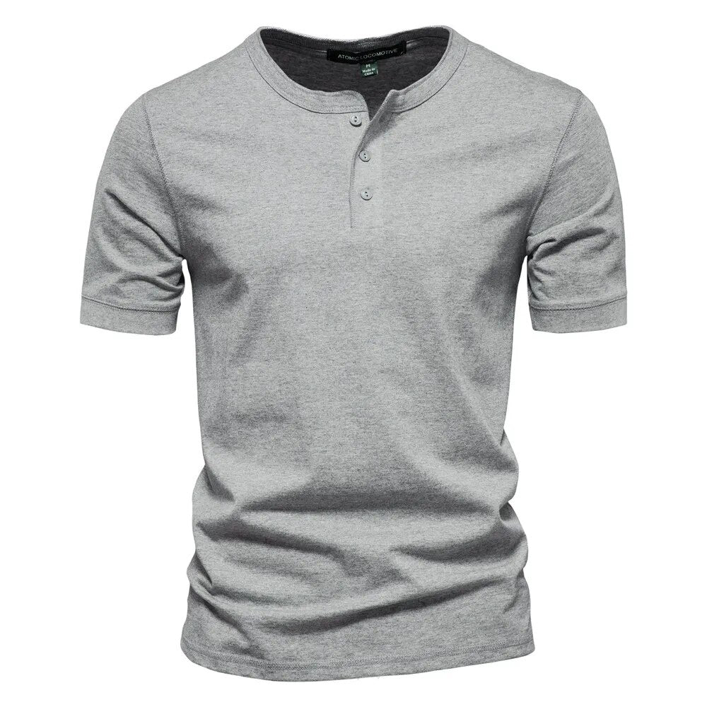 Maik - Stylish Cotton Men's Collar T-shirt