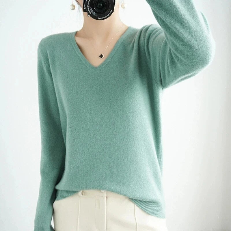 Abelle - V-neck jumper